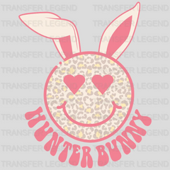 Hunter Bunny Easter Design - DTF heat transfer - transferlegend