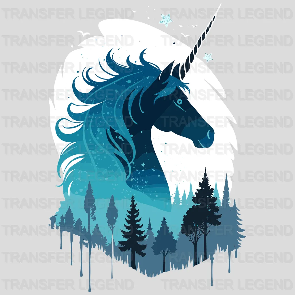 Wild Star Unicorn Design - DTF Heat Transfers - transferlegend