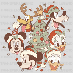 DISNEY TREE Christmas Design - DTF heat transfer - transferlegend