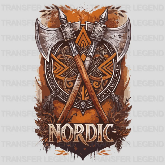 Vikings Coming Home Nordic Design - DTF Heat Transfer - transferlegend