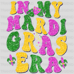 In My Mardi Gras Era Design- Mardi Gras DTF heat transfer - transferlegend