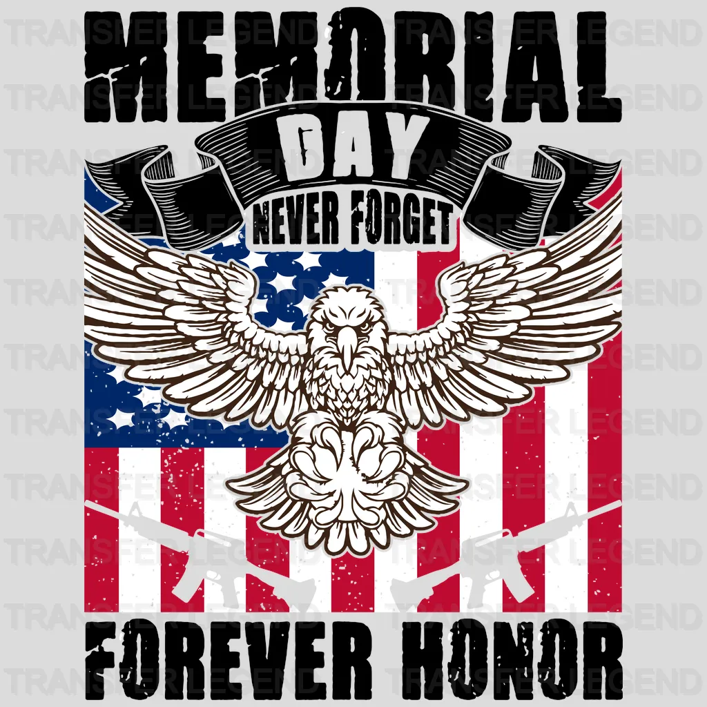 Forever Honor- Memorial Day DTF Transfer - transferlegend