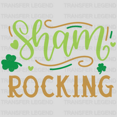 Shamrocking St. Patrick's Day Design - DTF heat transfer - transferlegend