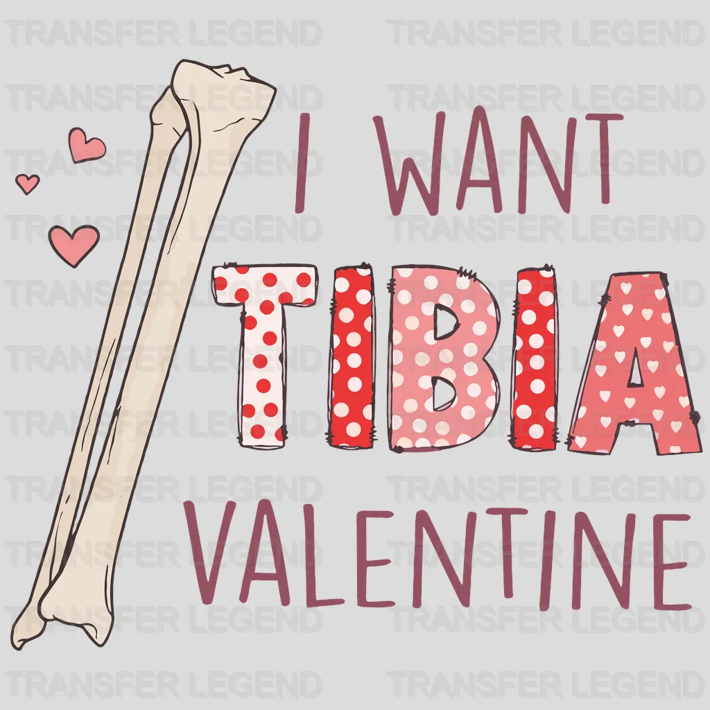 I Want Tibia Valentine's Day Design - DTF heat transfer - transferlegend