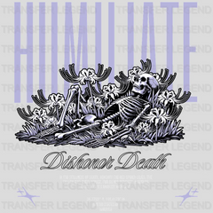 Dishonor Death Streetwear Design - DTF Heat Transfer - transferlegend