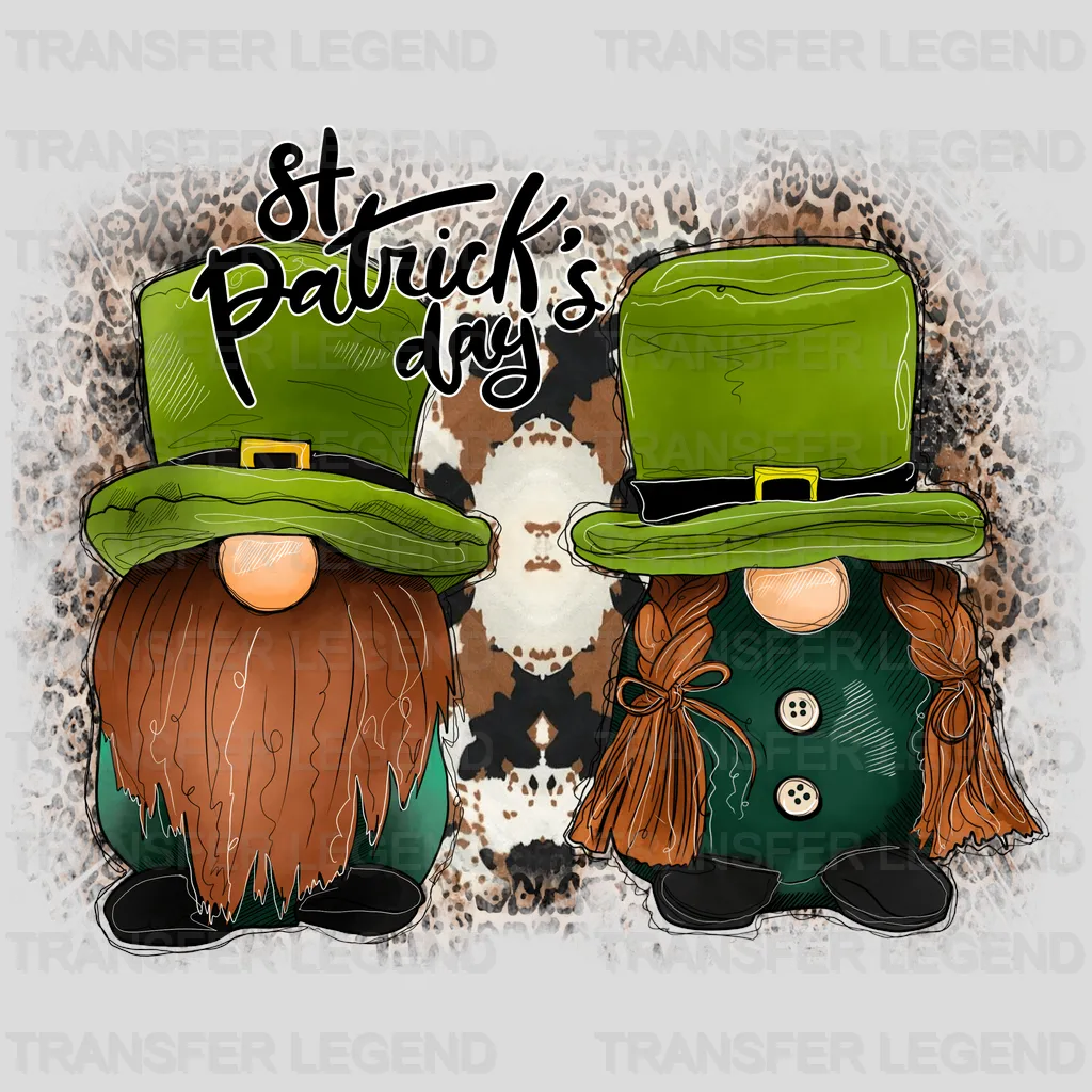 Gnomies St. Patrick's Day Design - DTF heat transfer - transferlegend