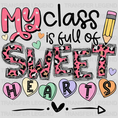 My Class Valentine's Day Design - DTF heat transfer - transferlegend