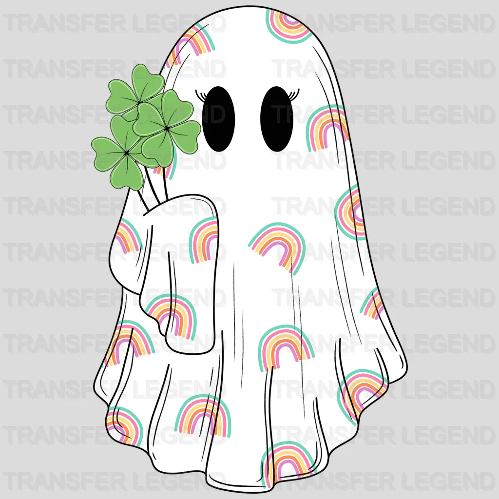Ghost St. Patrick's Day Design - DTF heat transfer - transferlegend