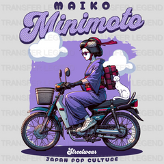 Maiko Minimoto Streetwear Design - DTF Heat Transfer - transferlegend