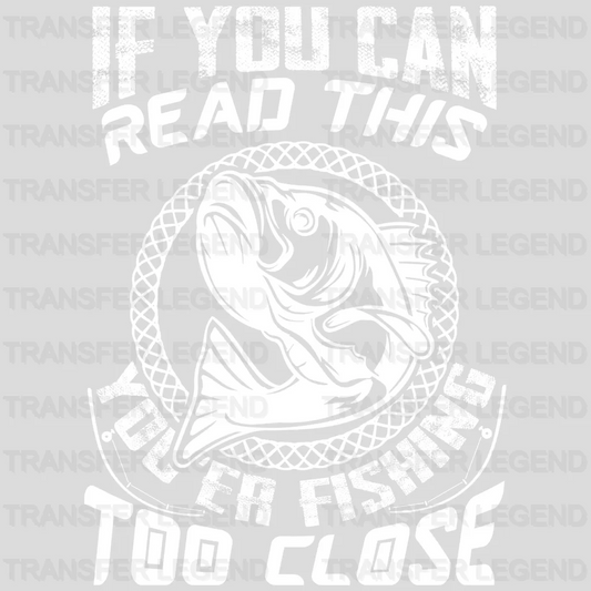 If You Can Read This - Fish Design DTF Heat Transfer - transferlegend