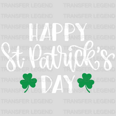 Happy St. Patrick's Day Design - DTF heat transfer - transferlegend