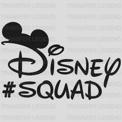 Disney #Squad Mickey Design - DTF heat transfer - transferlegend