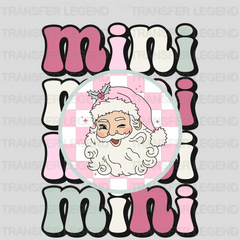 MINI SANTA Christmas Design - DTF heat transfer - transferlegend