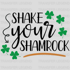 Shake Your Shamrocks St. Patrick's Day Design - DTF heat transfer - transferlegend