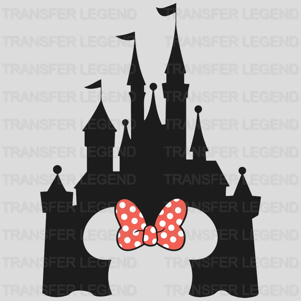 Castle Mouse and Mi Design - DTF heat transfer - transferlegend