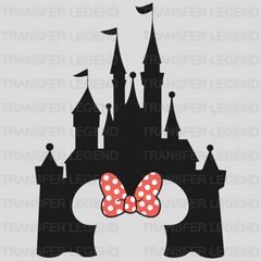 Disney Castle Mickey and Minnie Design - DTF heat transfer - transferlegend