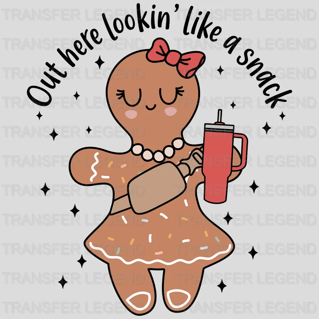 CINNAMON COOKIE SNACK Christmas Design, Christmas Design, Dtf Heat Transfer - transferlegend