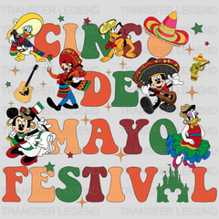 Cinco De Mayo Festival - Cinco De Mayo DTF heat transfer - transferlegend