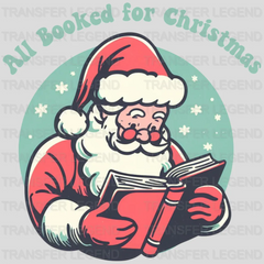 BOOKED FOR CHRISTMAS Christmas Design - DTF heat transfer - transferlegend