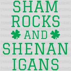 ShamRocks And Shenanigans St. Patrick's Day Design - DTF heat transfer - transferlegend