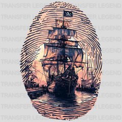 Ship Is Ready Pirate Design - DTF Heat Transfer - transferlegend