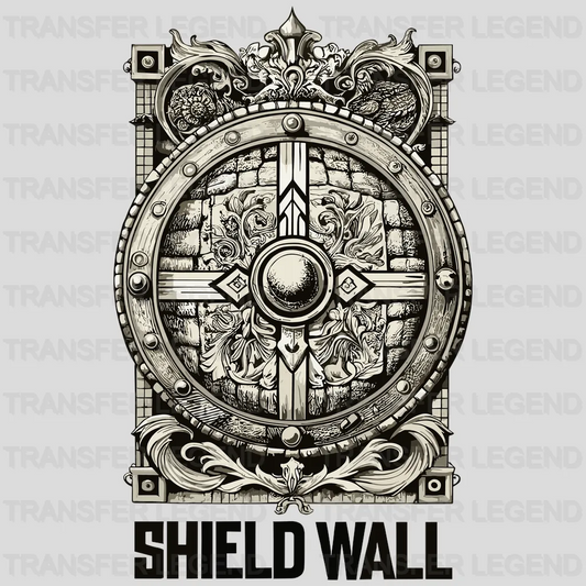 Viking Shield Wall Nordic Design - DTF Heat Transfer - transferlegend