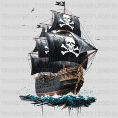 Hell Of The Sea Pirate Design - DTF Heat Transfer - transferlegend