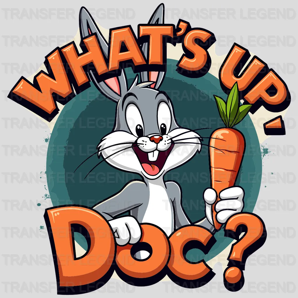 What's Up ,Doc Disney Designs - DTF Heat Transfers