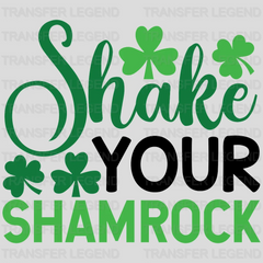 Shake Your Shamrock St. Patrick's Day Design - DTF heat transfer - transferlegend