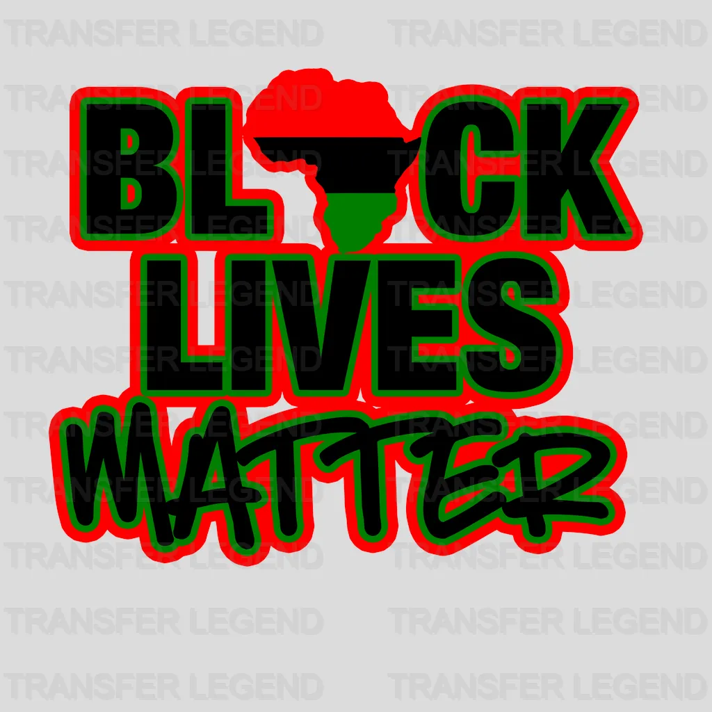 Black Lives Matter - BLM design DTF heat transfer - transferlegend