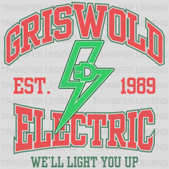 GRISWOLD ELECTRIC Christmas Design - DTF heat transfer - transferlegend