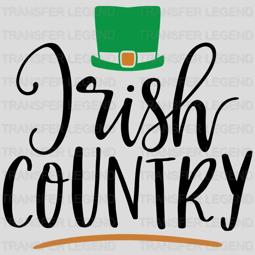 Irish Country St. Patrick's Day Design - DTF heat transfer - transferlegend