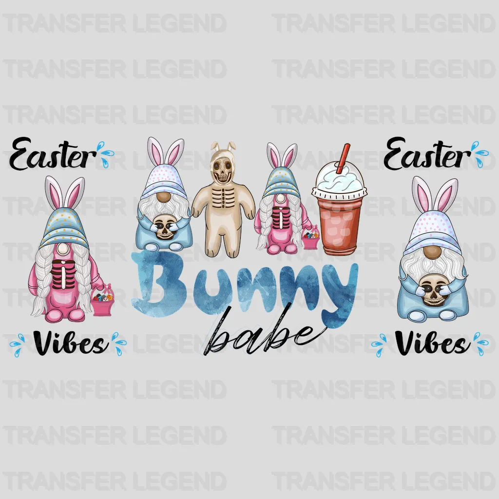 Bunny Babe Easter UV DTF Transfer Cup Wrap UV DTF Sticker - transferlegend