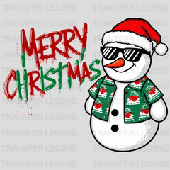 Snowman Christmas design - DTF Heat Transfer - transferlegend