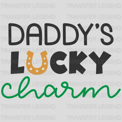 Daddy's Lucky Charm St. Patrick's Day Design - DTF heat transfer - transferlegend