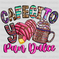 CAFECITO PAN DULCE Design - DTF heat transfer - transferlegend