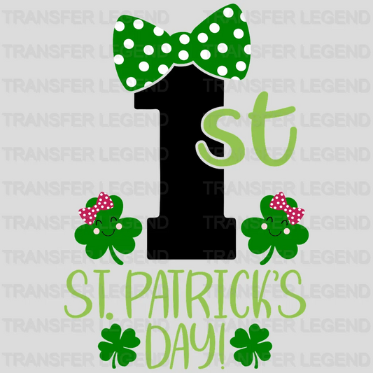 My 1st St. Patrick's Day Design - DTF heat transfer - transferlegend