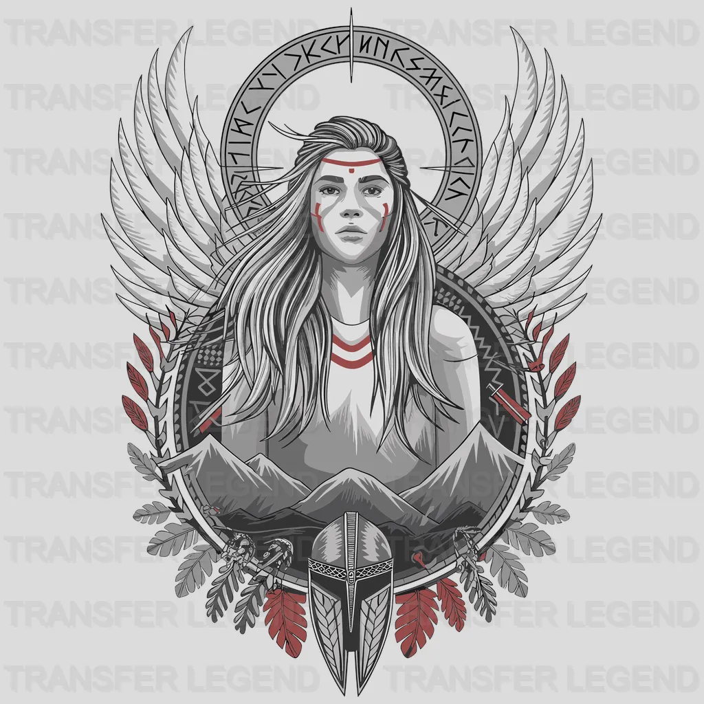 Angel Odin Nordic Design - DTF Heat Transfer - transferlegend