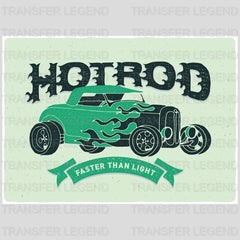 Cars Faster Than Light Clasic Car Designs - DTF Heat Transfer - transferlegend