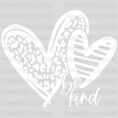 Be Kind Valentine's Day Design - DTF heat transfer - transferlegend