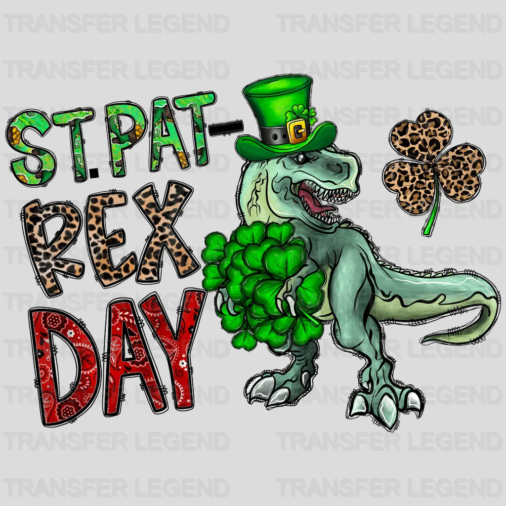 St. PatREX Day Design - DTF heat transfer - transferlegend