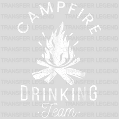 Campfire Drinking Team Design - DTF heat transfer - transferlegend