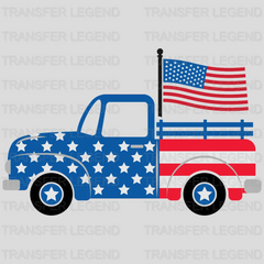 Flag Truck DTF Transfer - transferlegend