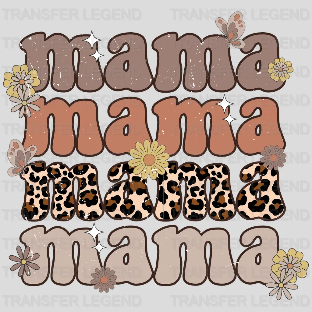 Mama Mama Mama Mama - Mothers Day - DTF Transfer - transferlegend