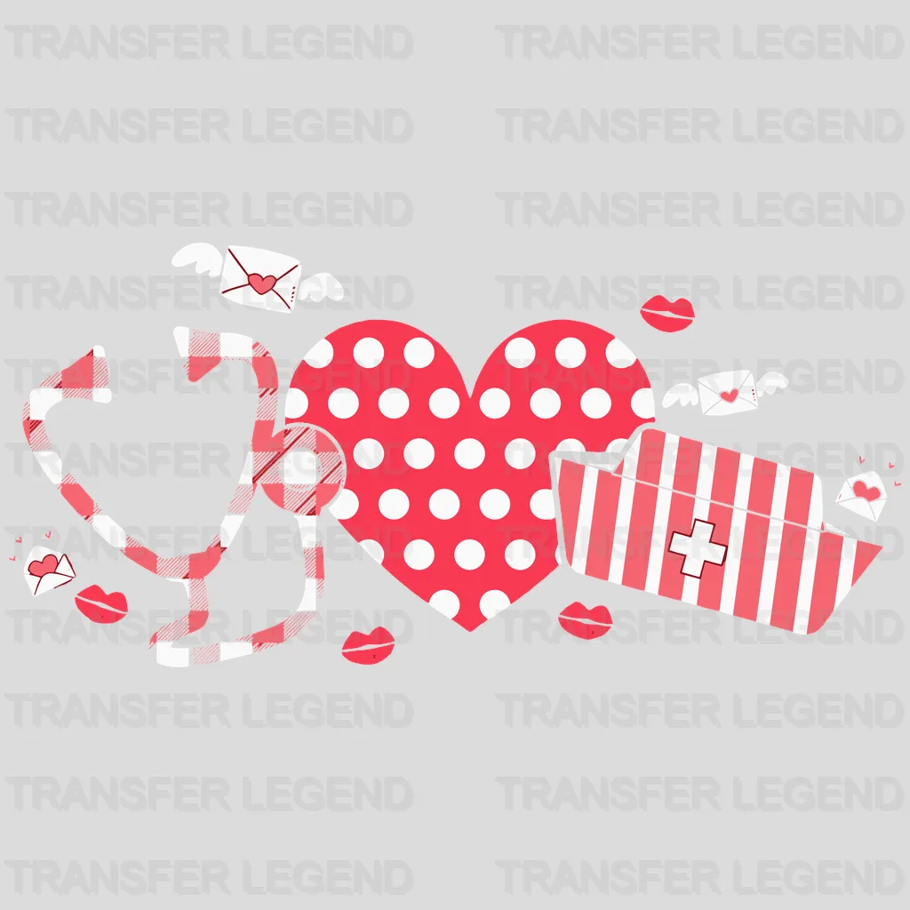 Hospital Valentine's Day Design - DTF heat transfer - transferlegend