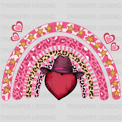 RAINBOW HEART  - DTF heat transfer - transferlegend