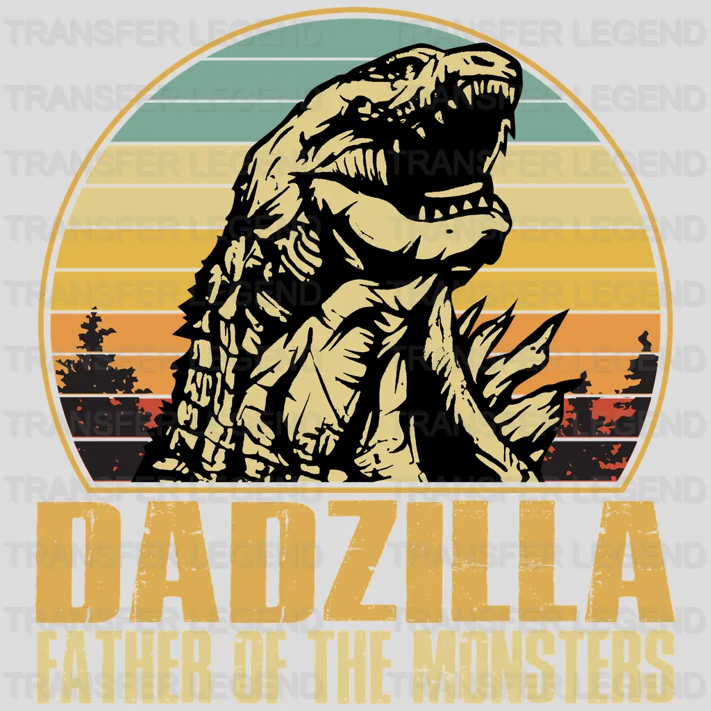 Copy of Dadzilla Father Of The Monsters Design - DTF heat transfer - transferlegend