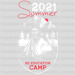 2021 Summer Re-Education Camp - Group Camp - Camp Lovers Design - DTF heat transfer - transferlegend