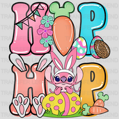 Easter Hip Hop Stitch and Angel Design- DTF heat transfer - transferlegend