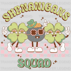 Shenanigans Squad St. Patrick's Day Design - DTF heat transfer - transferlegend